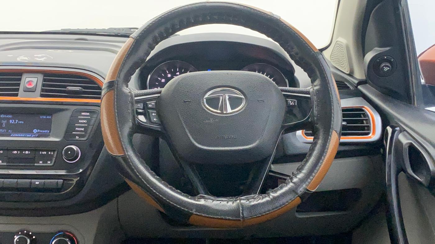 2019 Tata Tiago WIZZ EDITION PETROL, Petrol, Manual, 43,725 km, Steering Wheel Close Up