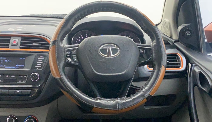 2019 Tata Tiago WIZZ EDITION PETROL, Petrol, Manual, 43,725 km, Steering Wheel Close Up