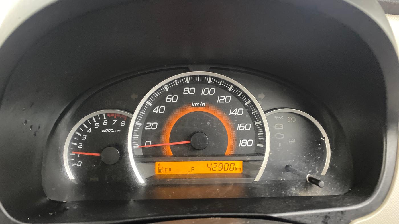 2014 Maruti Wagon R 1.0 VXI, Petrol, Manual, 42,900 km, Odometer Image