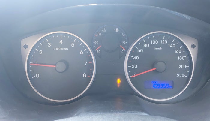 2012 Hyundai i20 SPORTZ 1.2, Petrol, Manual, 1,09,371 km, Odometer Image