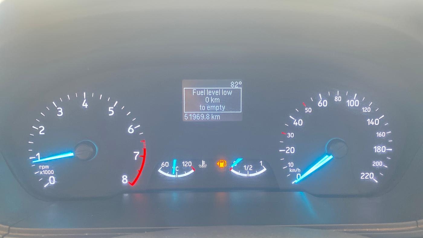 2020 Ford Ecosport AMBIENTE 1.5L PETROL, Petrol, Manual, 51,929 km, Odometer Image