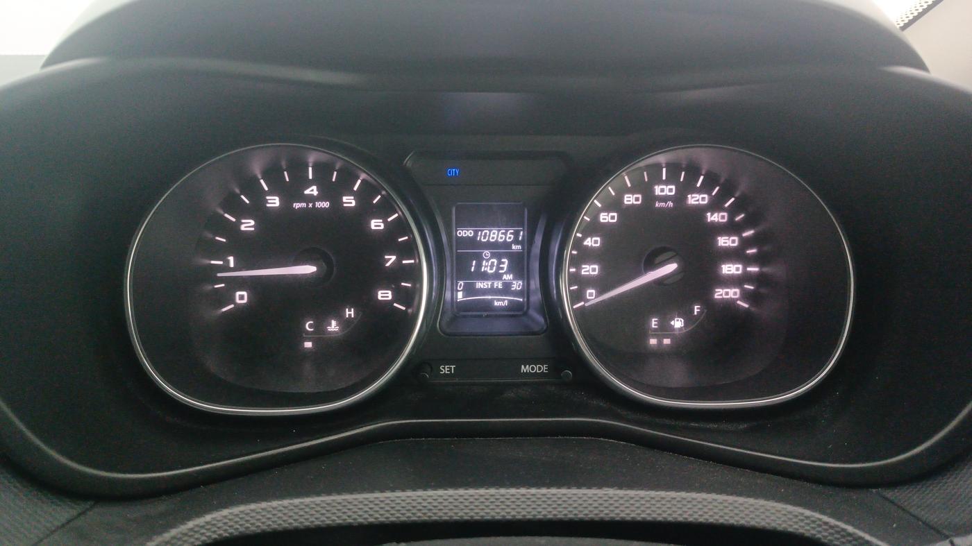 2018 Tata NEXON XZ PLUS DIESEL, Diesel, Manual, 1,08,660 km, Odometer Image