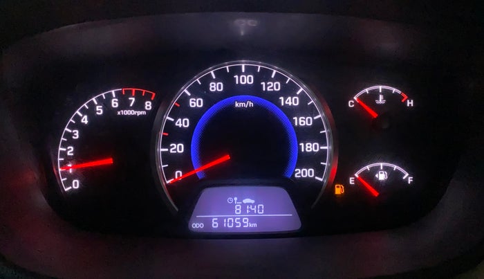 2015 Hyundai Grand i10 SPORTZ 1.2 KAPPA VTVT, Petrol, Manual, 61,047 km, Odometer Image
