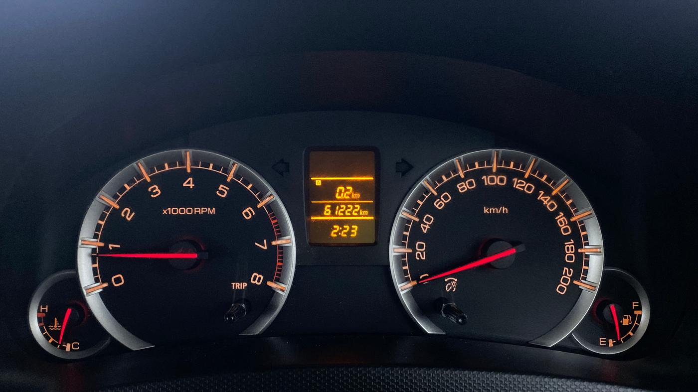 2017 Maruti Swift Dzire VXI OPT, Petrol, Manual, 61,258 km, Odometer Image