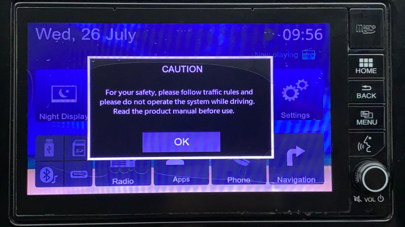 2018 Honda City 1.5L I-VTEC ZX CVT, Petrol, Automatic, 36,721 km, Infotainment System