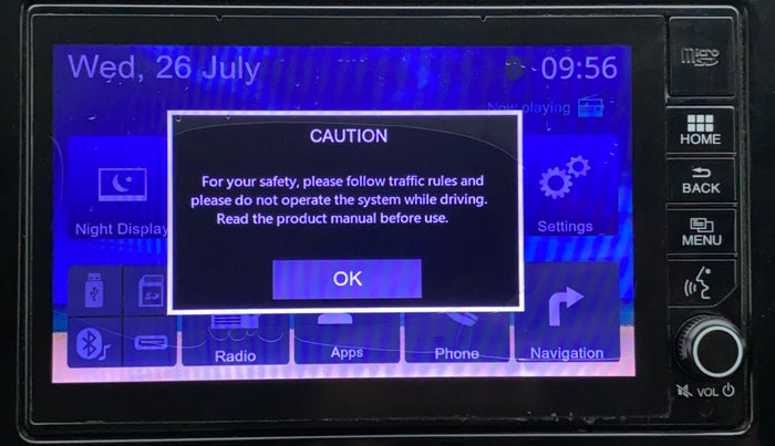 2018 Honda City 1.5L I-VTEC ZX CVT, Petrol, Automatic, 36,721 km, Infotainment System