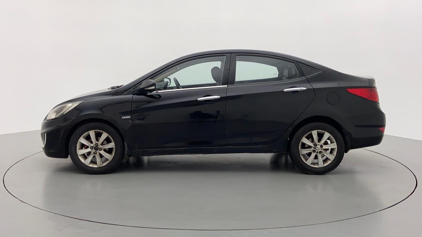 2012 Hyundai Verna FLUIDIC 1.6 CRDI SX, Diesel, Manual, 70,330 km, Left Side