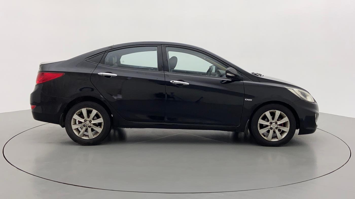 2012 Hyundai Verna FLUIDIC 1.6 CRDI SX, Diesel, Manual, 70,330 km, Right Side