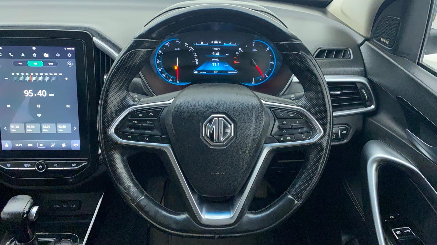 2019 MG HECTOR SHARP DCT PETROL, Petrol, Automatic, 50,945 km, Steering Wheel Close Up