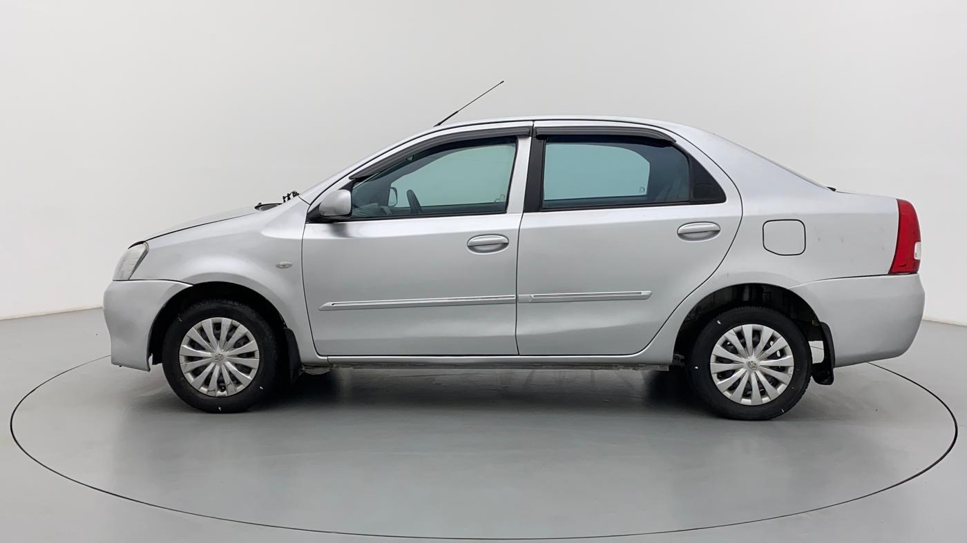 2011 Toyota Etios G SP, Petrol, Manual, 70,272 km, Left Side