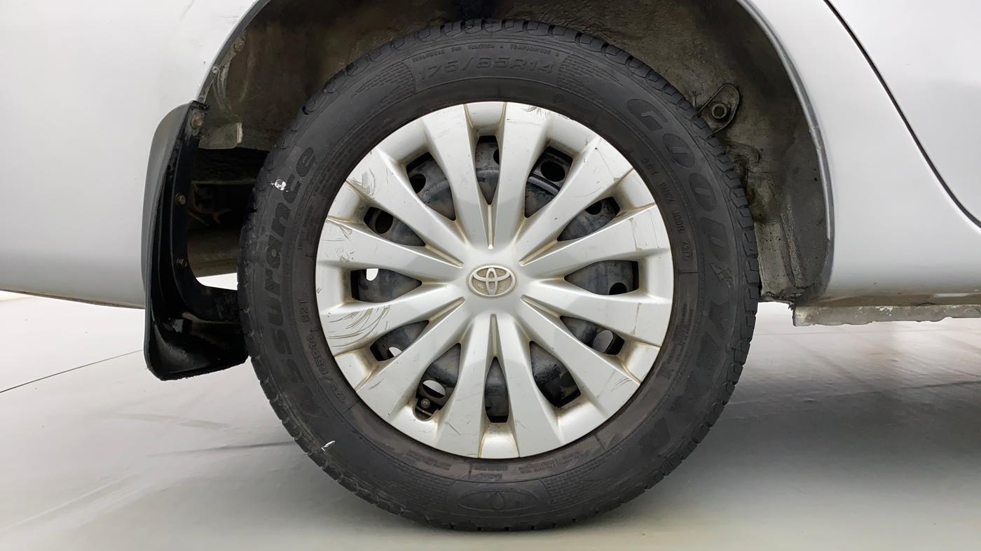 2011 Toyota Etios G SP, Petrol, Manual, 70,272 km, Right Rear Wheel