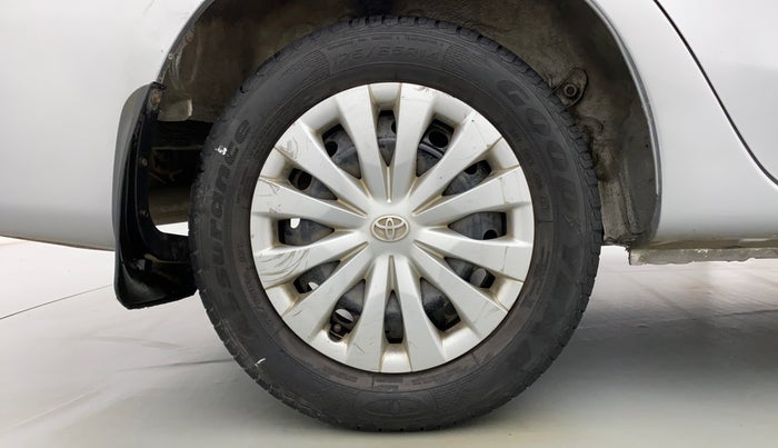 2011 Toyota Etios G SP, Petrol, Manual, 70,272 km, Right Rear Wheel