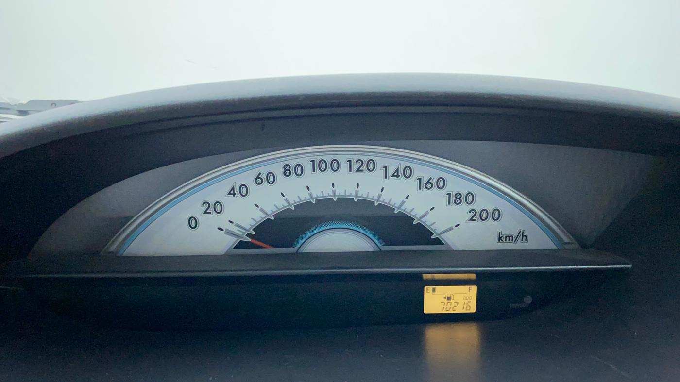 2011 Toyota Etios G SP, Petrol, Manual, 70,272 km, Odometer Image