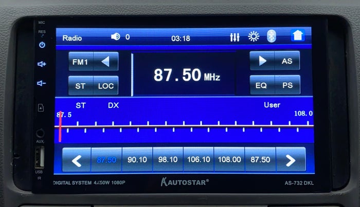 2011 Toyota Etios G SP, Petrol, Manual, 70,272 km, Infotainment System