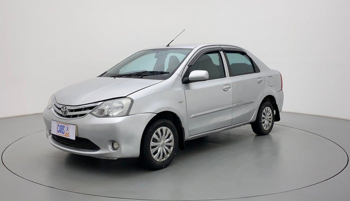 2011 Toyota Etios G SP, Petrol, Manual, 70,272 km, Left Front Diagonal