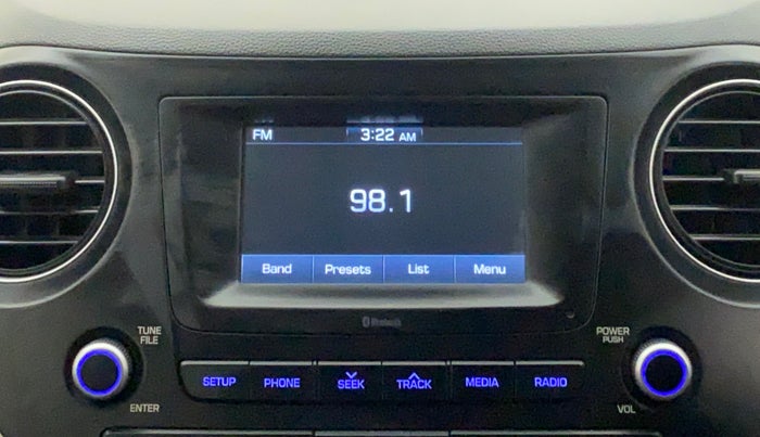 2018 Hyundai Grand i10 MAGNA AT 1.2 KAPPA VTVT, Petrol, Automatic, 16,844 km, Infotainment System