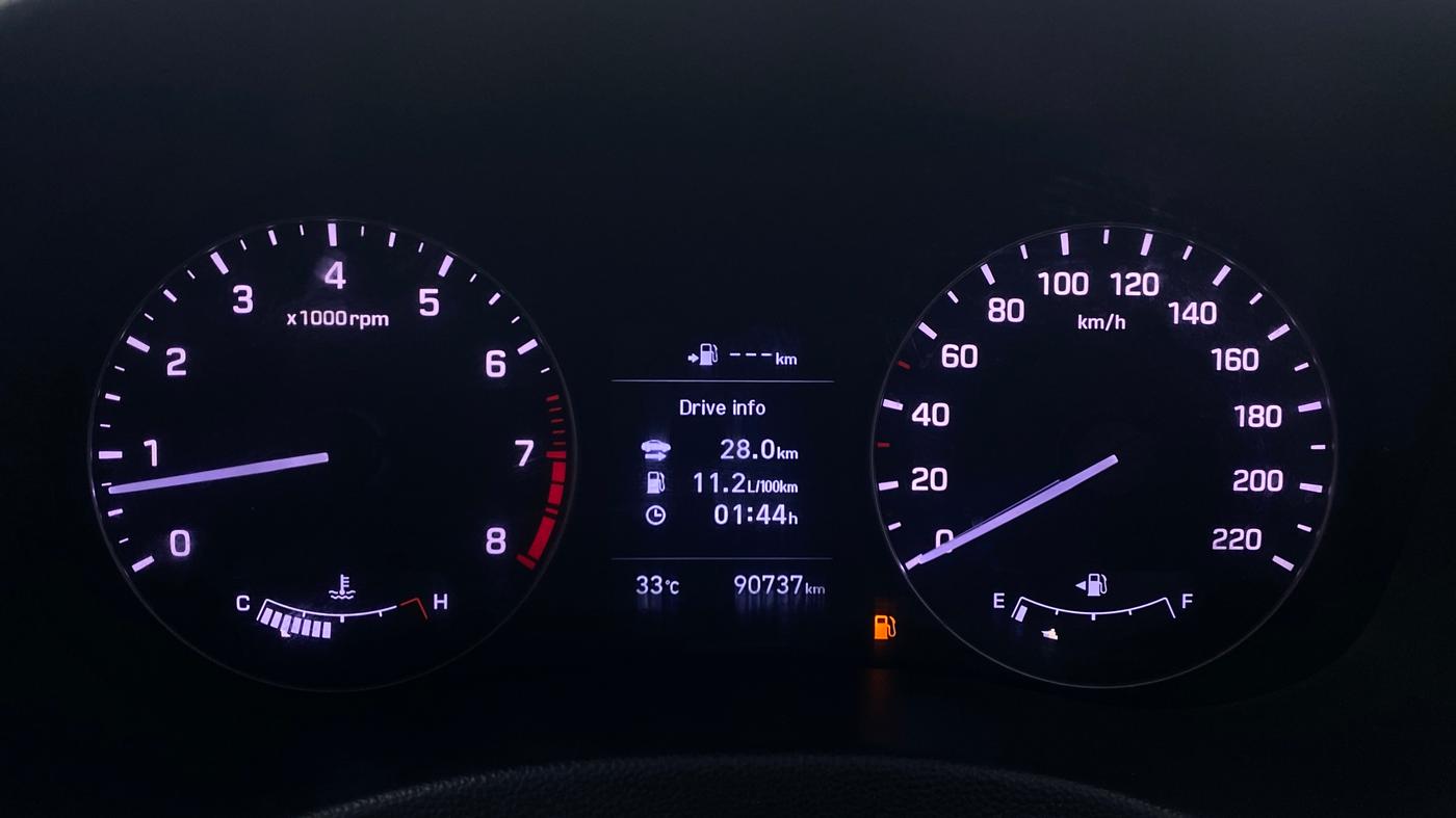 2018 Hyundai Creta SX (O) 1.6 PETROL, Petrol, Manual, 90,709 km, Odometer Image
