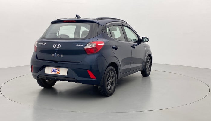 2020 Hyundai GRAND I10 NIOS SPORTZ 1.2 AT, Petrol, Automatic, 8,143 km, Right Back Diagonal