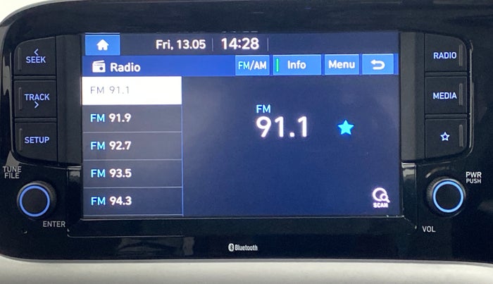 2020 Hyundai GRAND I10 NIOS SPORTZ 1.2 AT, Petrol, Automatic, 8,143 km, Infotainment System