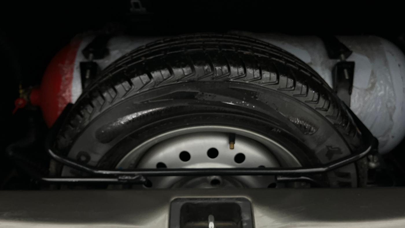 2021 Maruti New Wagon-R LXI CNG (O) 1.0, CNG, Manual, 47,599 km, Spare Tyre