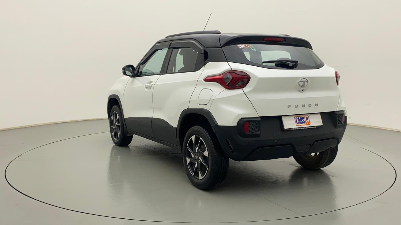 2022 Tata PUNCH CREATIVE  AMT, Petrol, Automatic, 11,793 km, Left Back Diagonal