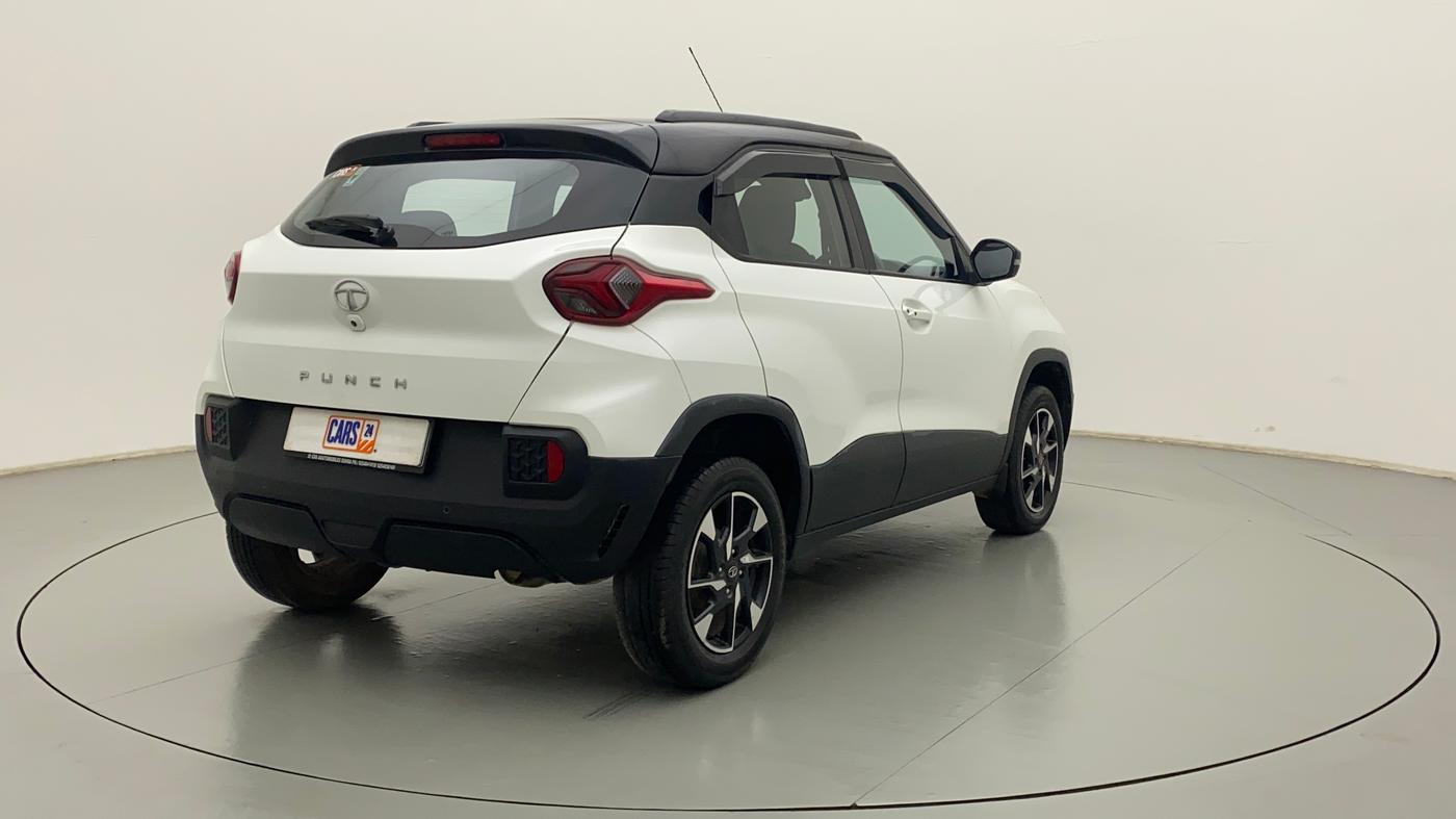 2022 Tata PUNCH CREATIVE  AMT, Petrol, Automatic, 11,793 km, Right Back Diagonal