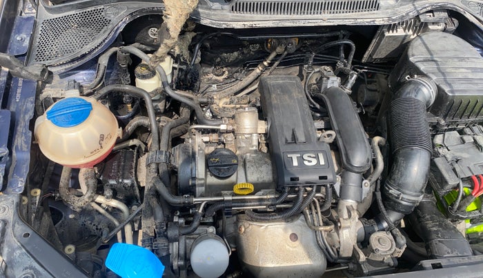 2015 Volkswagen Vento HIGHLINE PLUS 1.2 AT 16 ALLOY, Petrol, Automatic, 76,519 km, Engine View - Right