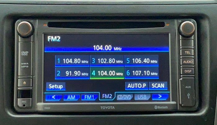 2013 Toyota Corolla Altis VL AT PETROL, Petrol, Automatic, 78,484 km, Infotainment System