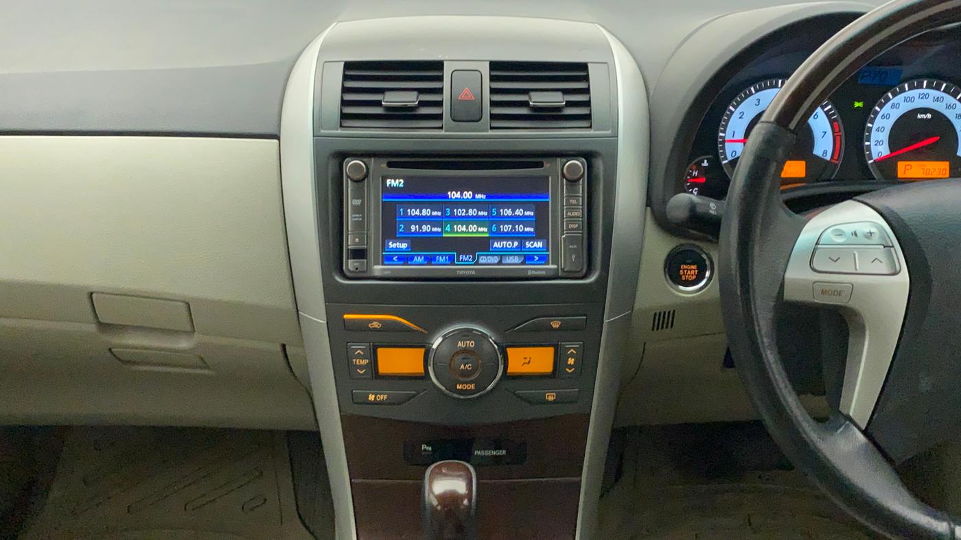 2013 Toyota Corolla Altis VL AT PETROL, Petrol, Automatic, 78,484 km, Air Conditioner