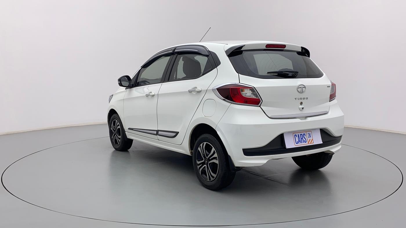 2022 Tata Tiago XZ PLUS CNG, CNG, Manual, 38,340 km, Left Back Diagonal