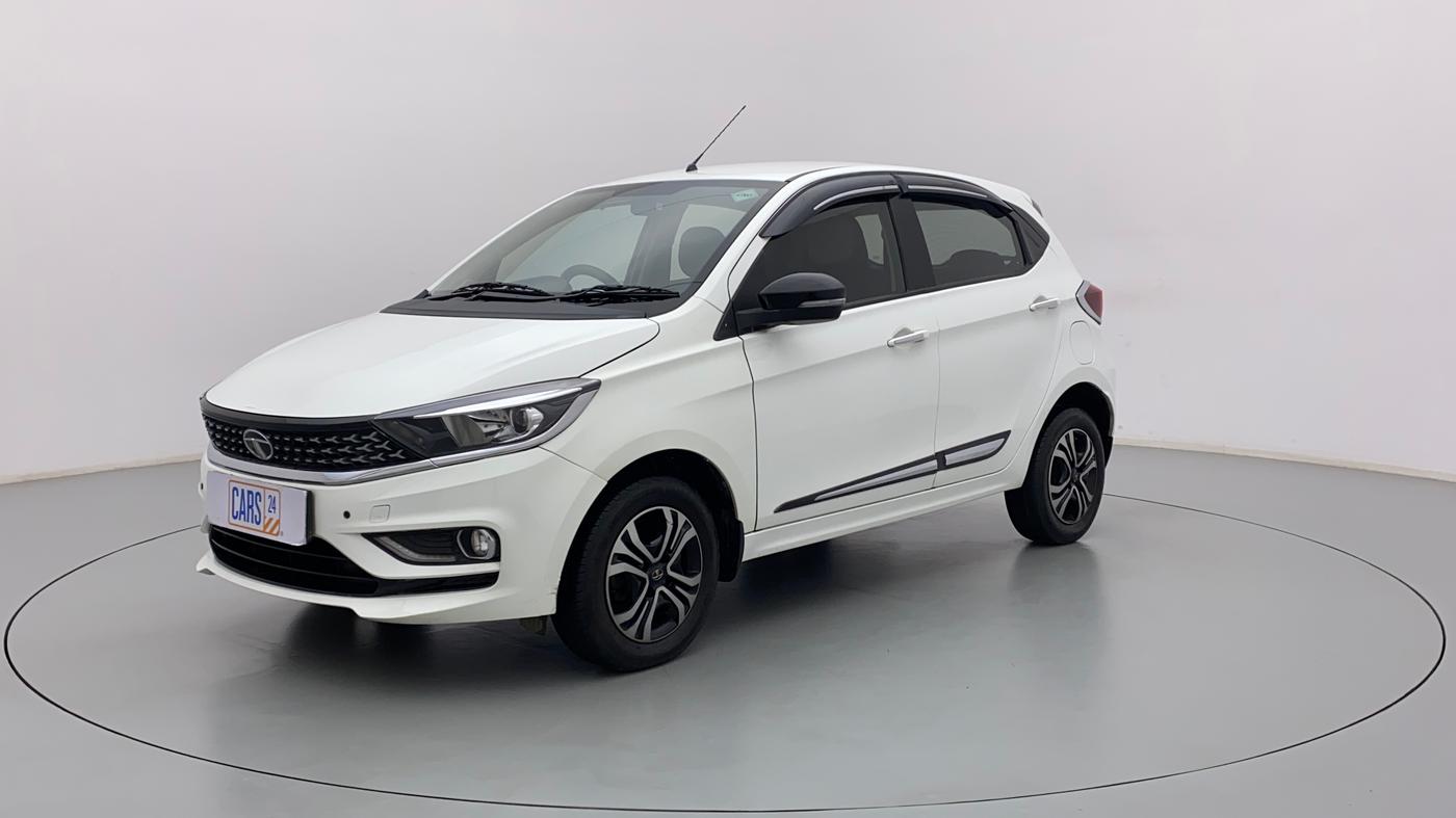 2022 Tata Tiago XZ PLUS CNG, CNG, Manual, 38,340 km, Left Front Diagonal