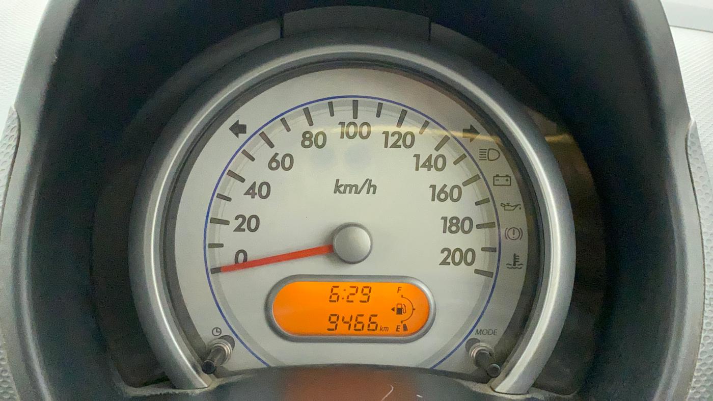 2012 Maruti Ritz LXI, Petrol, Manual, 9,583 km, Odometer Image