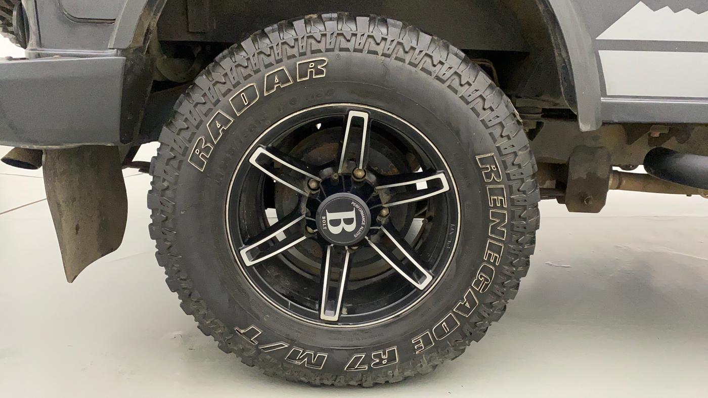 2019 Mahindra Thar CRDE 4X4 AC, Diesel, Manual, 32,124 km, Right Rear Wheel