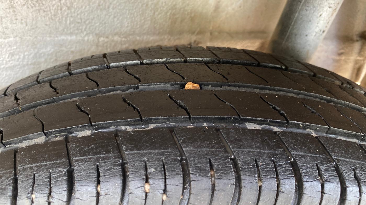 2021 Maruti S PRESSO VXI+, Petrol, Manual, 44,669 km, Left Rear Tyre Tread
