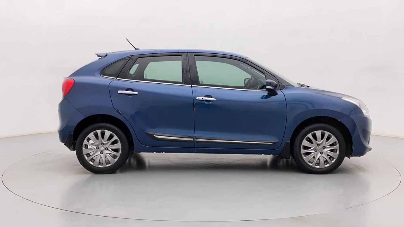 2017 Maruti Baleno ZETA PETROL 1.2, Petrol, Manual, 70,675 km, Right Side View