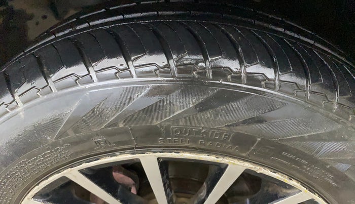 2021 Tata TIGOR XE PETROL, CNG, Manual, 99,504 km, Left Front Tyre Tread