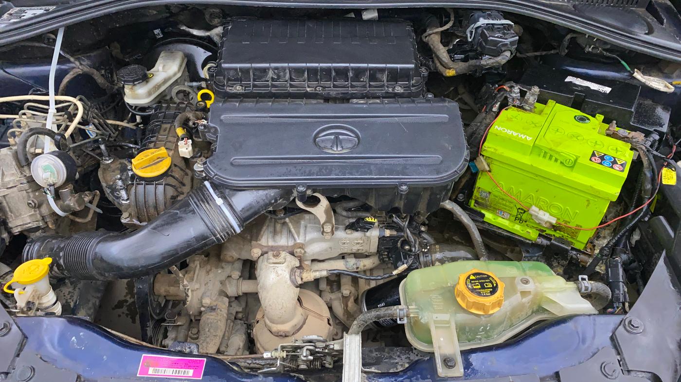 2021 Tata TIGOR XE PETROL, CNG, Manual, 99,468 km, Engine View