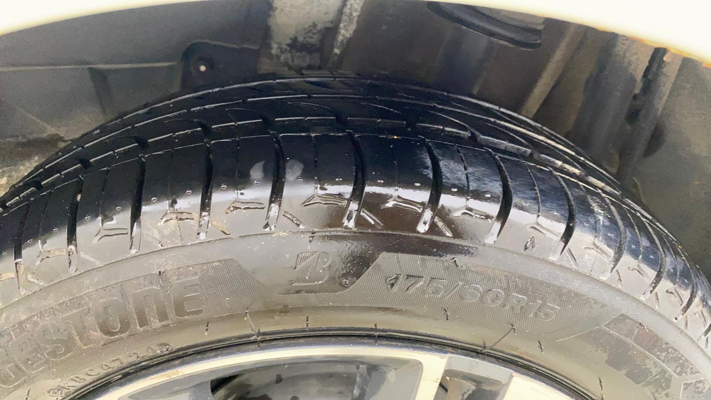 2021 Tata TIGOR XZ PLUS PETROL, Petrol, Manual, 71,950 km, Left Rear Tyre Tread