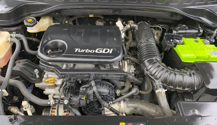 2021 KIA SONET HTX 1.0 IMT, Petrol, Manual, 39,156 km, Engine View