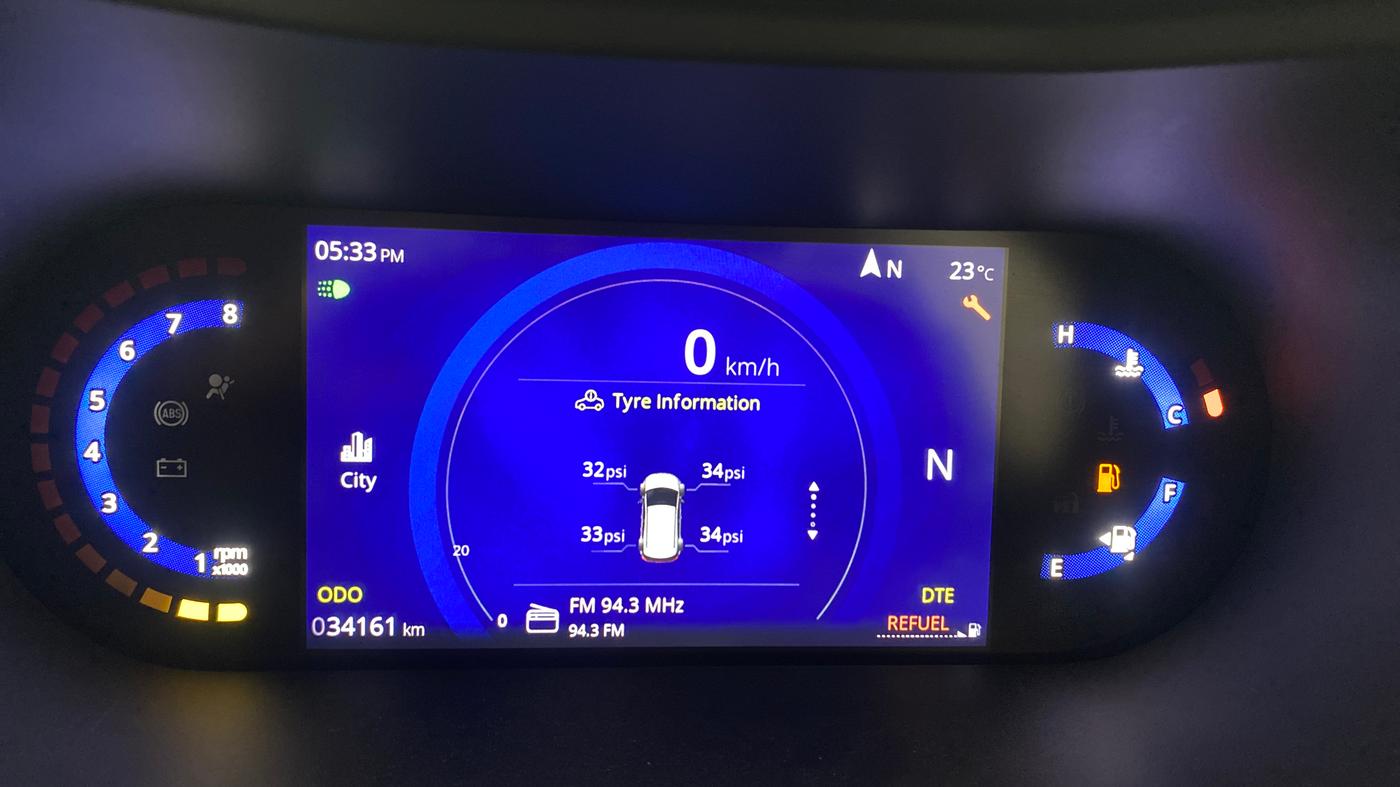 2024 Tata NEXON CREATIVE PLUS S 1.2 REVOTRON 6 AMT DT, Petrol, Automatic, 34,160 km, Odometer Image