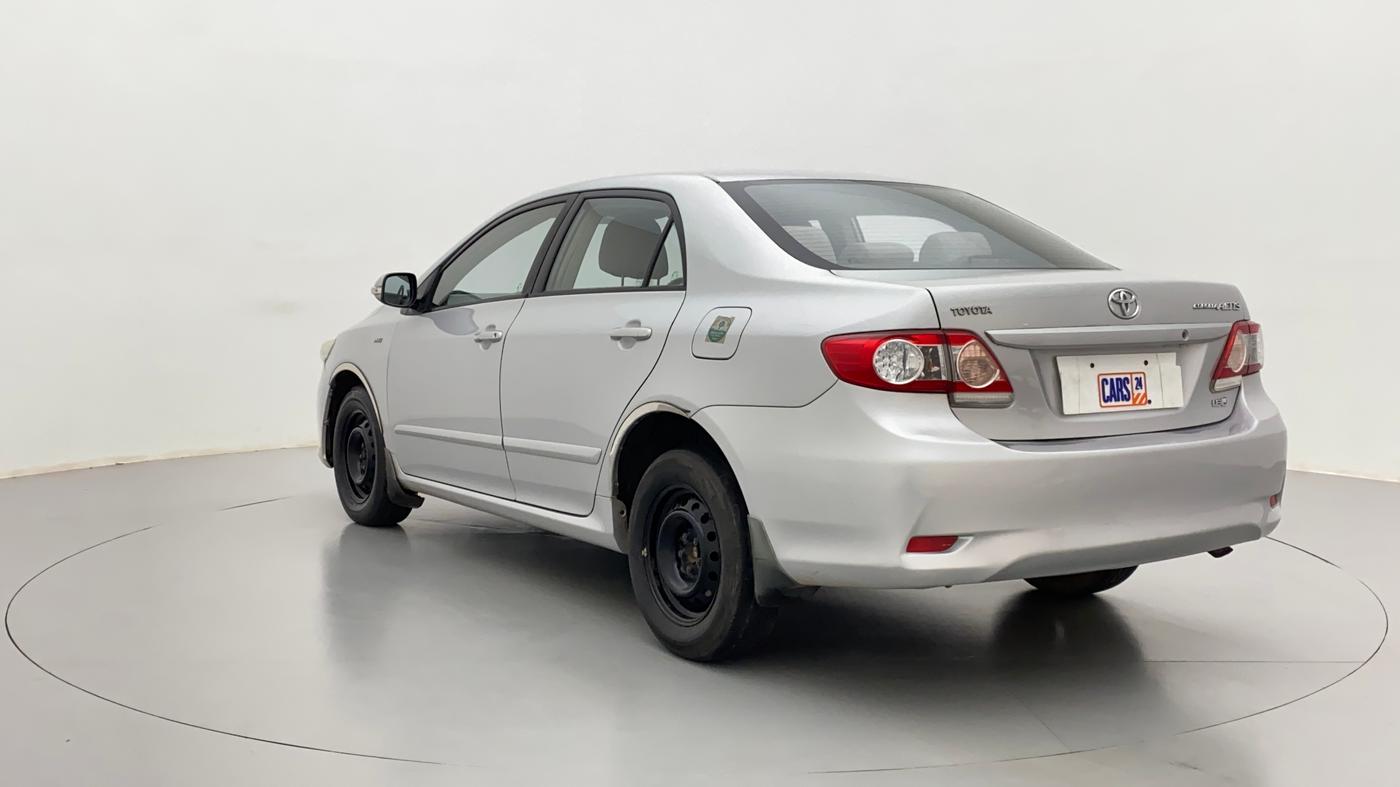 2012 Toyota Corolla Altis J, Petrol, Manual, 75,498 km, Left Back Diagonal