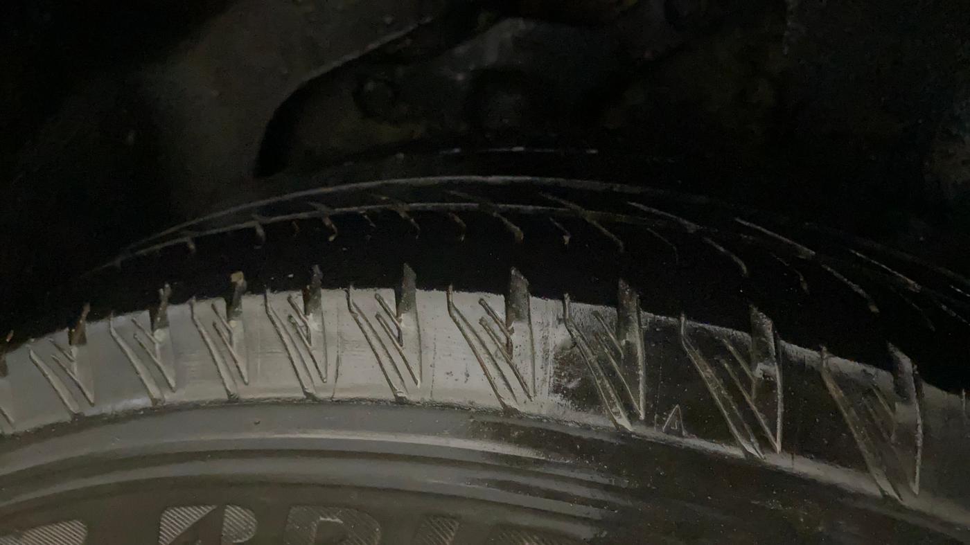 2021 Tata Safari XZA PLUS, Diesel, Automatic, 87,308 km, Left Rear Tyre Tread