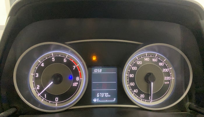 2022 Maruti Dzire VXI, Petrol, Manual, 67,369 km, Odometer Image