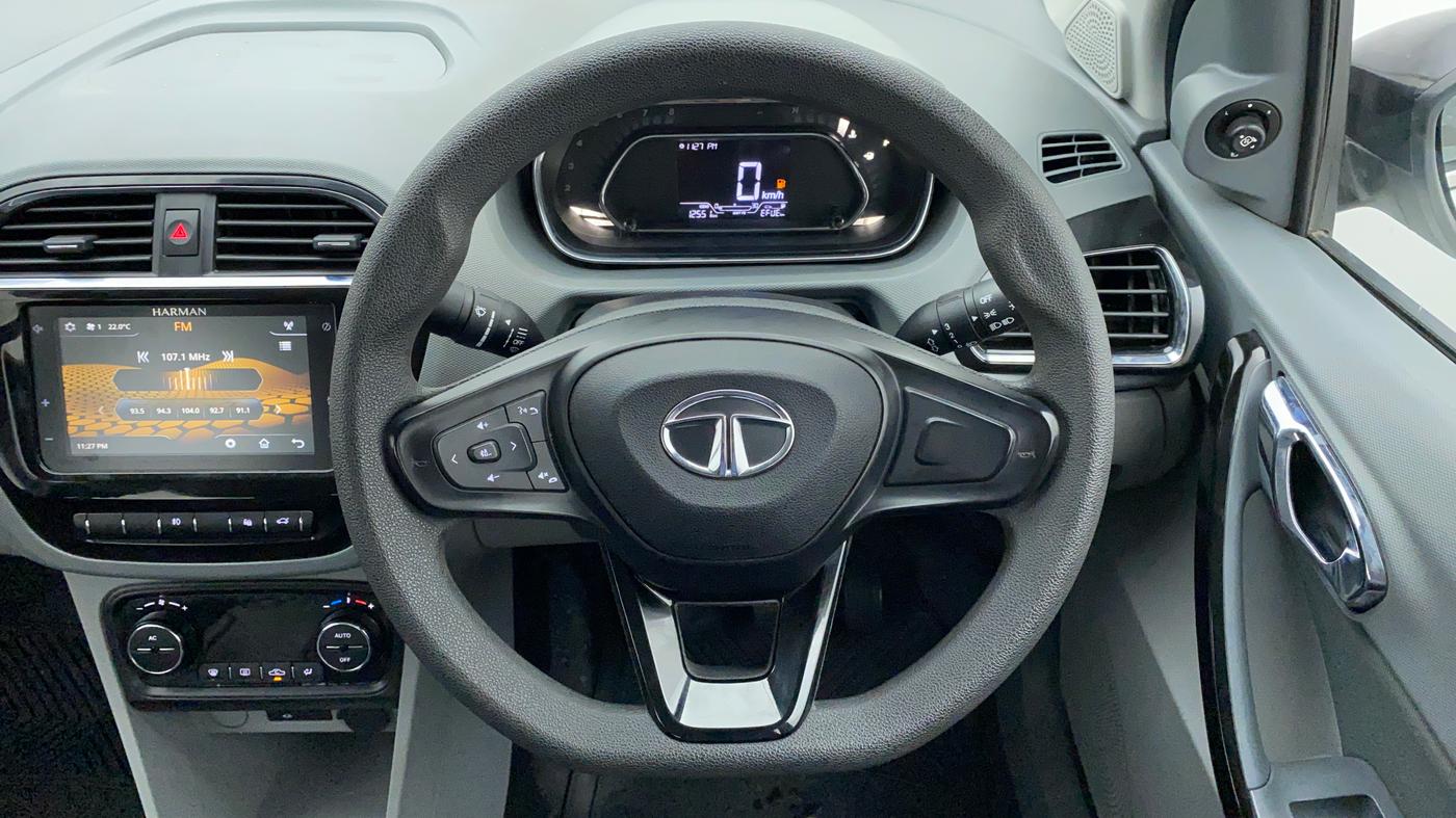 2020 Tata TIGOR XZ PLUS 1.2 REVOTRON, Petrol, Manual, 12,712 km, Steering Wheel Close Up