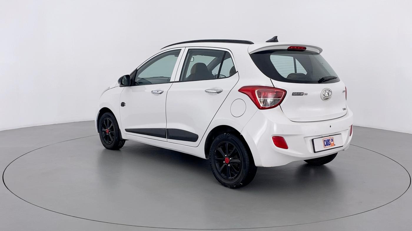 2015 Hyundai Grand i10 ASTA 1.2 AT VTVT, Petrol, Automatic, 50,265 km, Left Back Diagonal