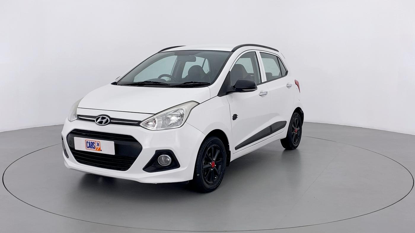 2015 Hyundai Grand i10 ASTA 1.2 AT VTVT, Petrol, Automatic, 50,265 km, Left Front Diagonal