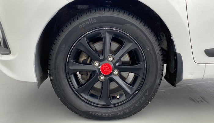 2015 Hyundai Grand i10 ASTA 1.2 AT VTVT, Petrol, Automatic, 50,265 km, Left Front Wheel
