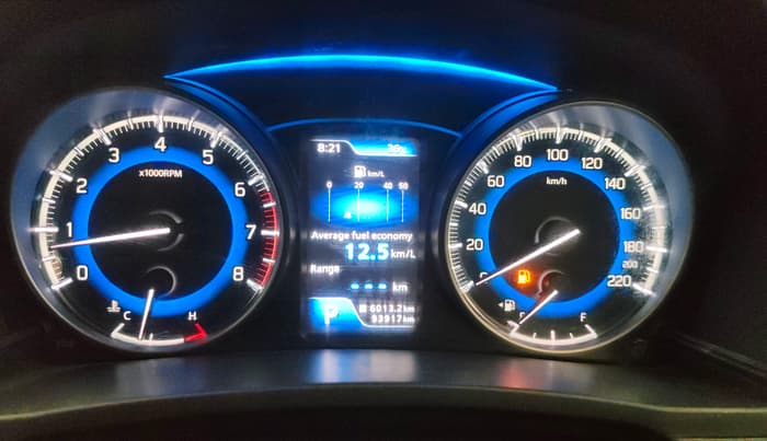 2019 Toyota Glanza G CVT, Petrol, Automatic, 94,002 km, Odometer Image