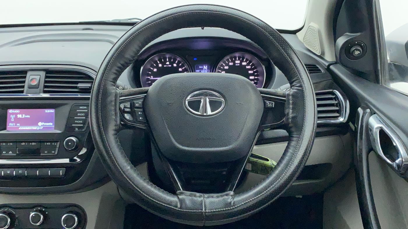 2018 Tata Tiago XZA PETROL, Petrol, Automatic, 49,185 km, Steering Wheel Close Up