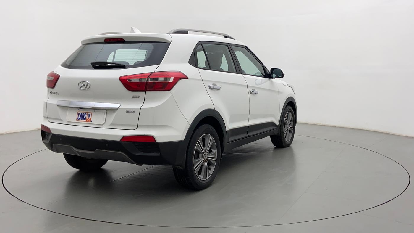 2017 Hyundai Creta 1.6 SX PLUS AUTO PETROL, Petrol, Automatic, 74,725 km, Right Back Diagonal